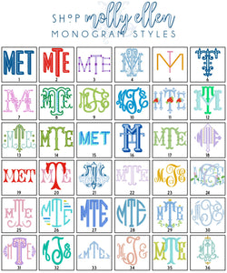 Monogrammed Bath Towel