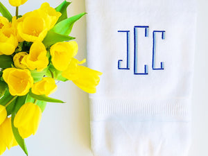 Monogrammed Bath Towel